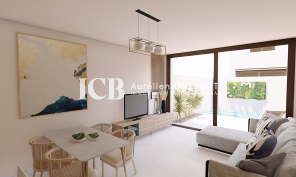 Maison mitoyenne - Nouvelle construction -
            San Javier - ICB105
