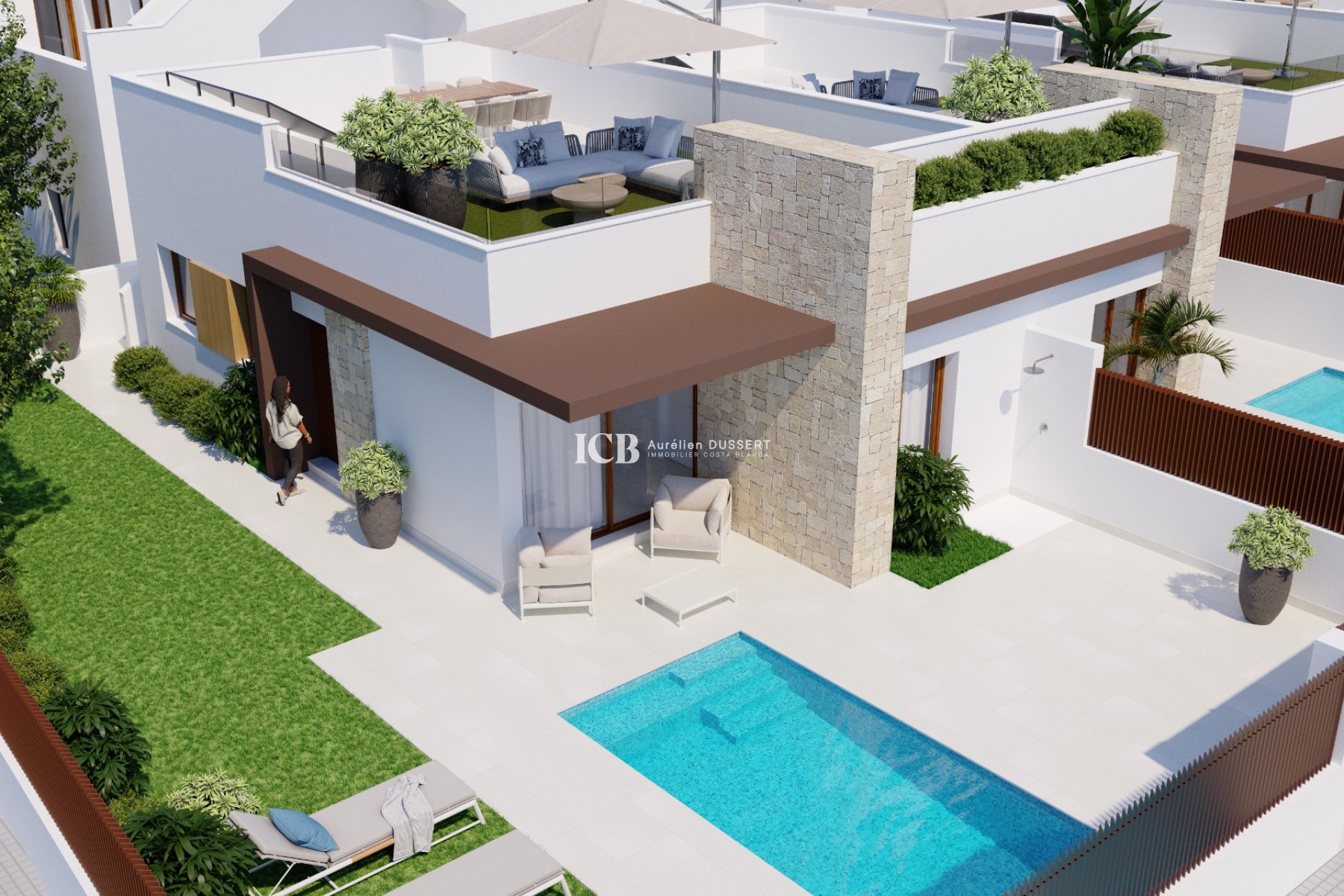 Nouvelle construction - Maison mitoyenne -
Vistabella Golf - Vistabella