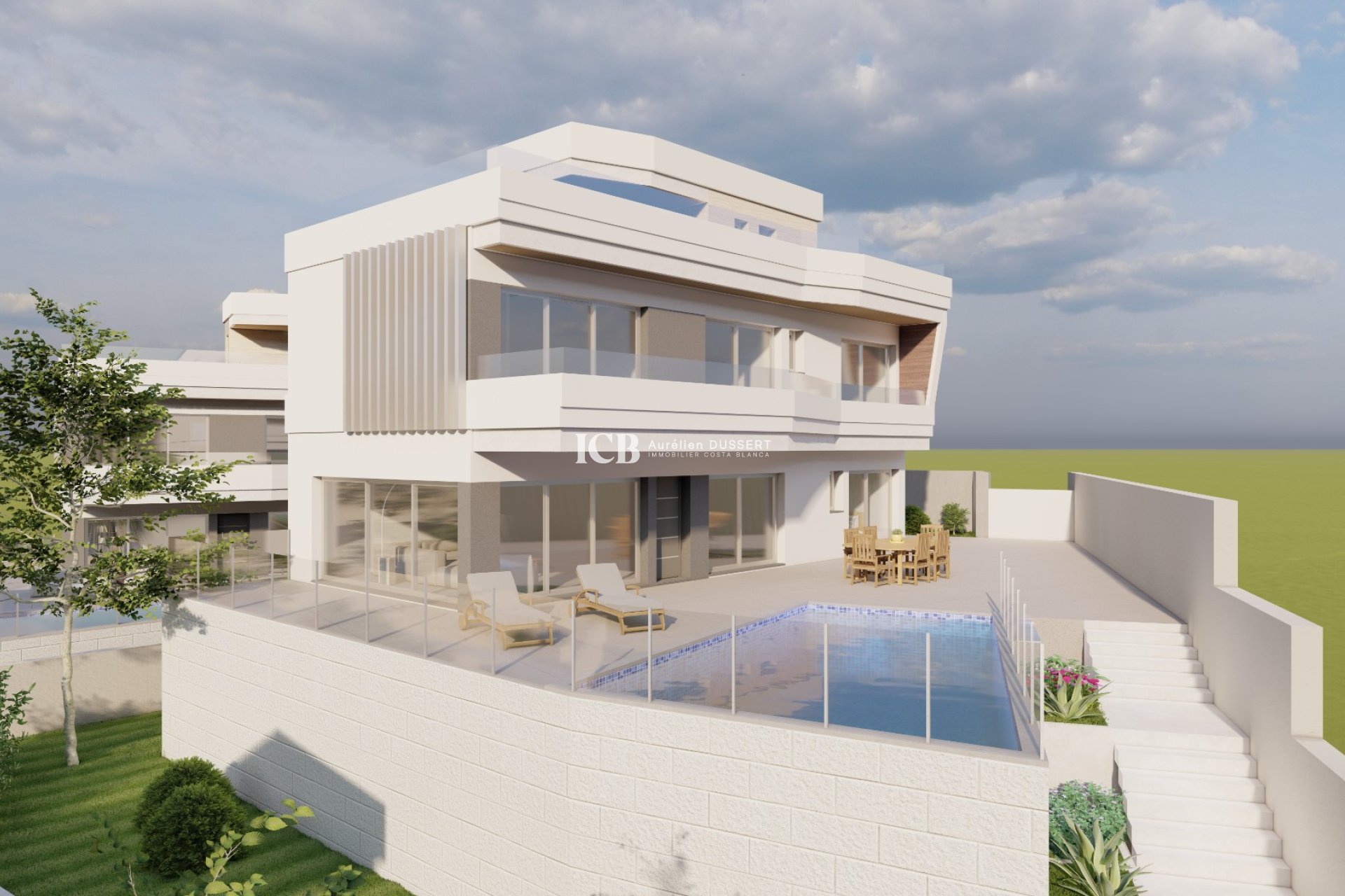 Obra nueva - Villa -
Orihuela Costa - Campoamor