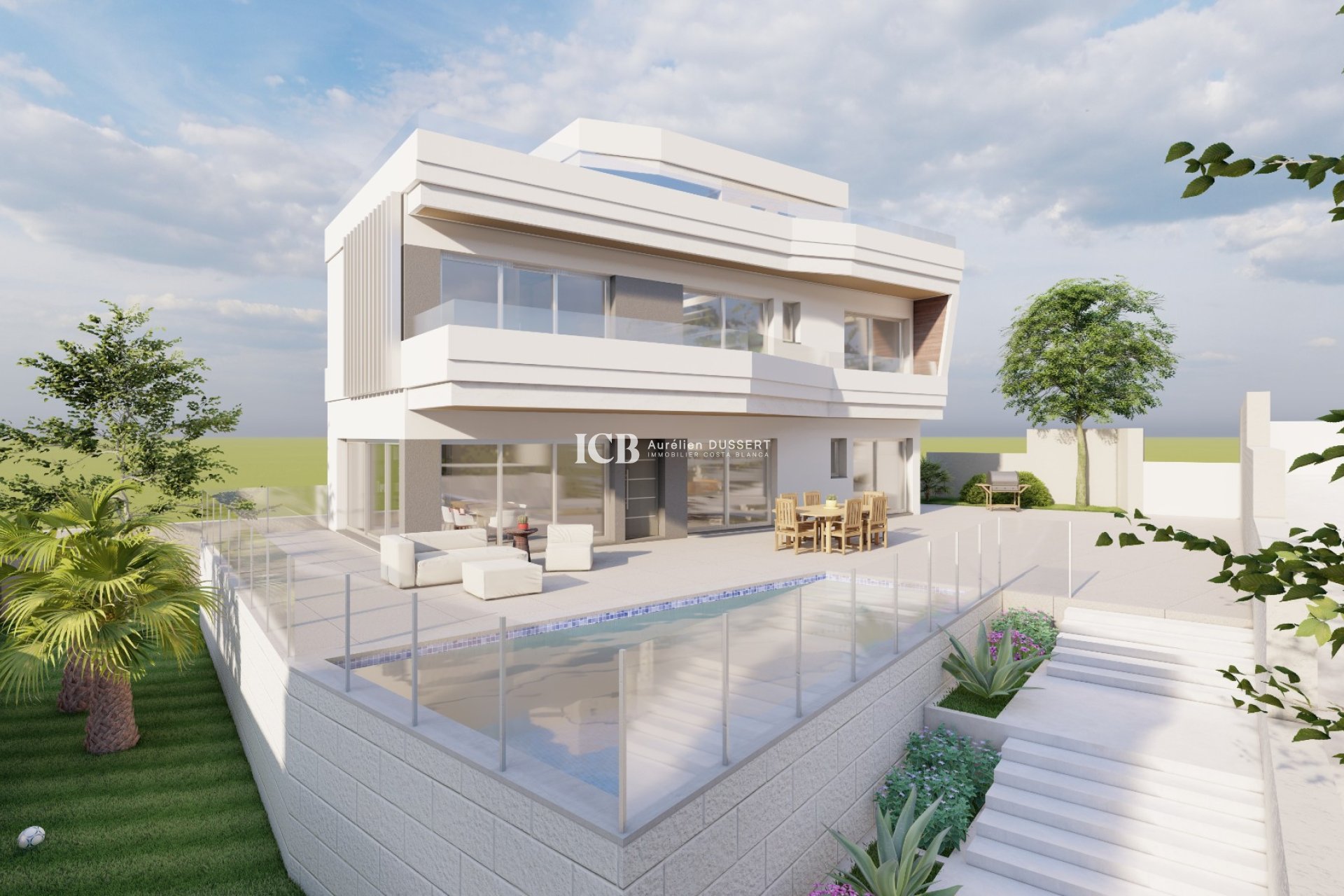 Obra nueva - Villa -
Orihuela Costa - Campoamor