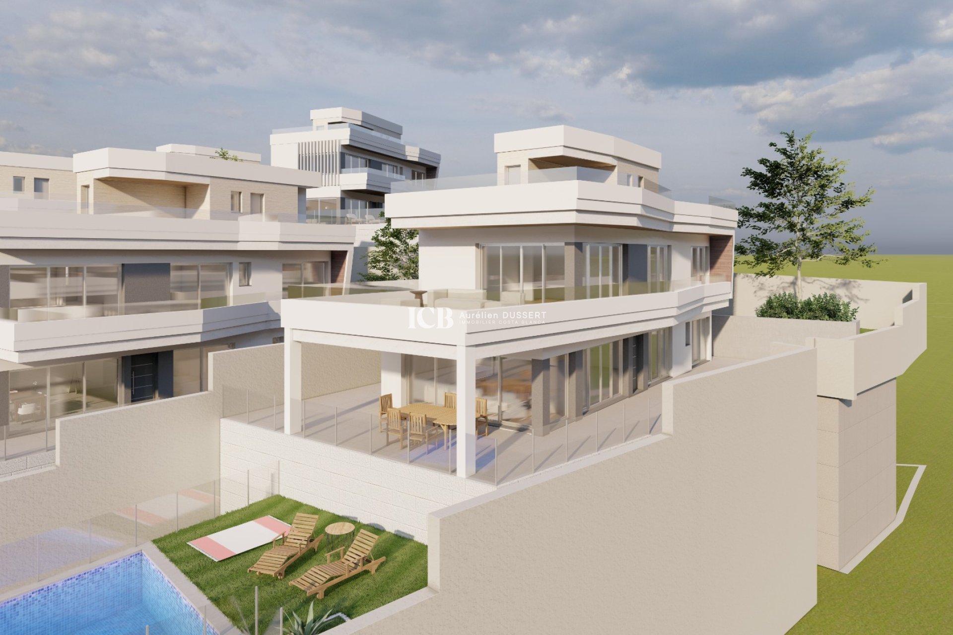 Obra nueva - Villa -
Orihuela Costa - Campoamor