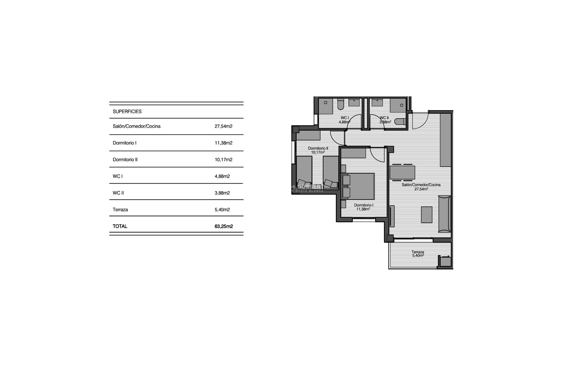 Resale - Apartment / flat -
San Miguel de Salinas