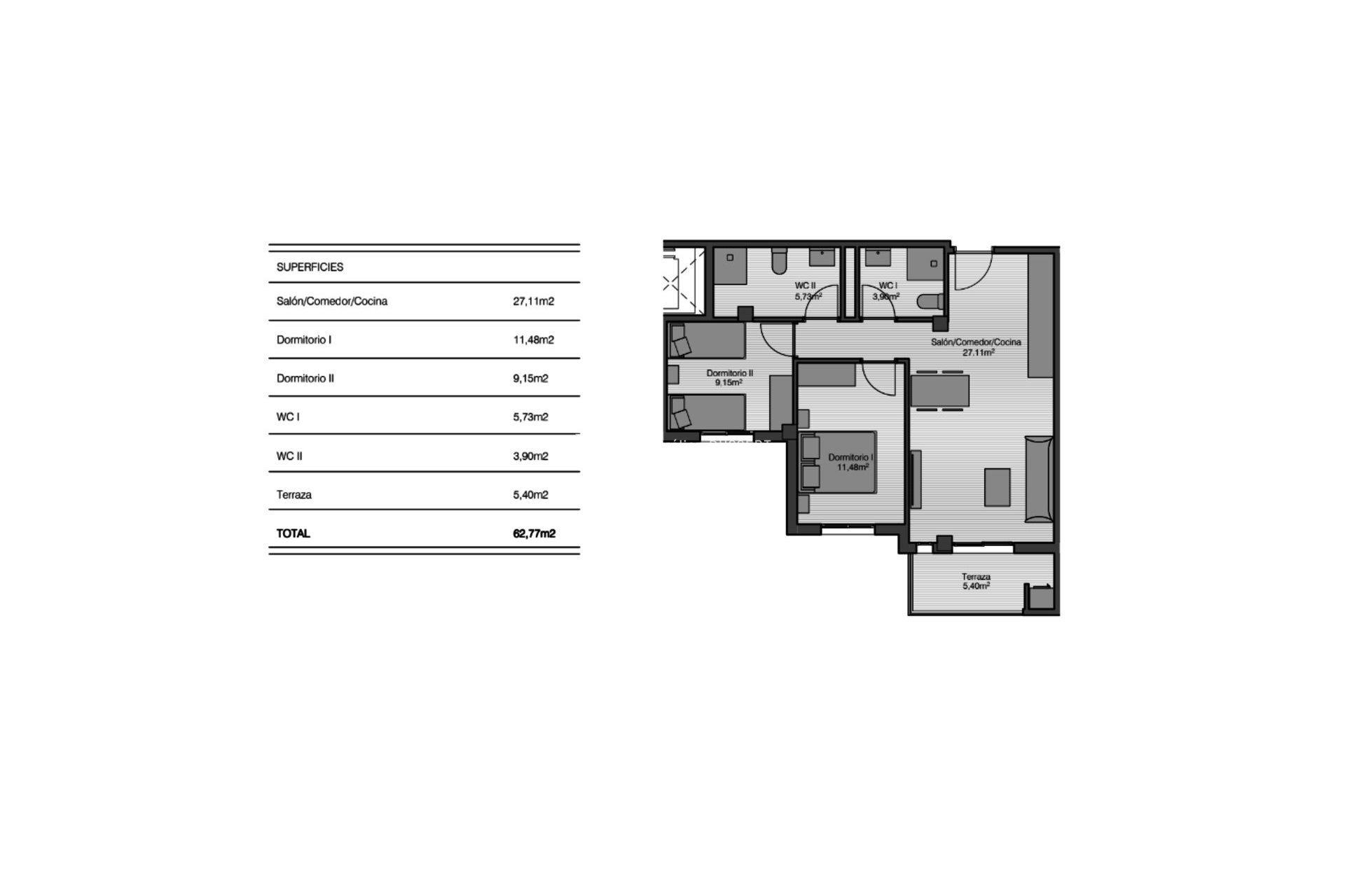 Reventa - Apartamento / piso -
San Miguel de Salinas
