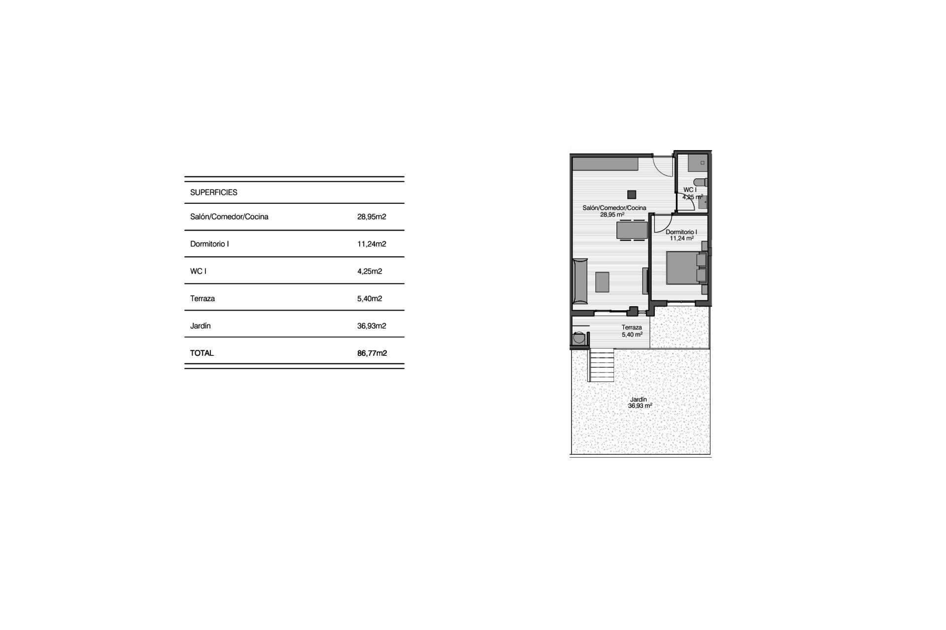 Revente - Appartement -
San Miguel de Salinas