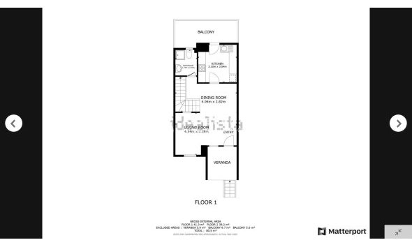 Revente - Maison mitoyenne -
Orihuela Costa - Villamartín