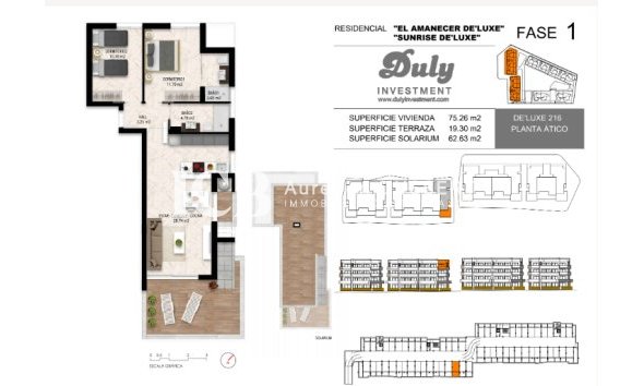 Reventa - Apartamento / piso -
Orihuela Costa - Playa Flamenca