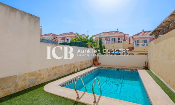 Revente - Maison mitoyenne -
Orihuela Costa - Las Filipinas